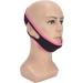 Adjustable Breathable Nylon Snoring Head Band for Men & Women - Comfortable Mouth-Closing Red & Black - Buy Online on GoSupps.com