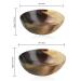 Handicrafts Home Genuine Ox Horn Shave Bowl 5 Inches - Handmade Lathering Shaving Soap Cup - Buy Online on GoSupps.com