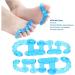 Premium Soft Elastic Toe Separators for Hallux Valgus Pain Relief - Gel Corrector for Gentle Joint Alignment - Buy Online on GoSupps.com