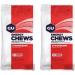 GU Energy Chews Double Serving Packs. Energy Gummies with Electrolytes for Running Cycling Triathlon & Other Sports - Pack of 2 (Strawberry) - Buy Online on GoSupps.com