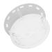 Rotating Acrylic Eyelash Tweezers Holder - 12 Hole Organizer for Eyelash Extensions (Pure White) | International Shipping Available - Buy Online on GoSupps.com