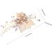 TOVINANNA Hair Comb Fairy Jewelry for Women Wedding Hair Clip Aesthetic Hair Accessories Hanfu Hair Accessories Bride Hair Accessories Flower Hair Accessories Hair Styling Accessories - Buy Online on GoSupps.com