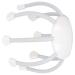 Professional Scalp Claw Massage Device - Relaxing Head Massager for Tiredness Relief | Portable Silicone Travel Health Care (White) - Buy Online on GoSupps.com
