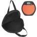 LIULDASHUN Portable 14 Inch Dumb Drum Practice Pad Bag Black Oxford Cloth Carrying Case for Silent Drum Pad Water Proof Durable and Convenient Drum Bag - Buy Online on GoSupps.com
