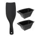 FOMIYES 1 Set Hair Coloring Tools Hair Color Mixing Bowls Highlight Board Multipurpose Tool Hair Coloring Kit Hair Highlighting Tool Dye Board Abs Multifunction Balance Board 30X9.7X0.3CM Black