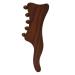 H lzerner Gua Sha Stab 5 massage points made of natural beech stimulates the blood circulation to Guasha wood stick wooden scrap wooden Gua Sha massage device for neck back shoulder