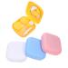 SOLUSTRE 4pcs Contact Lens Case Contact Lenses Box Lentes De Contacto Storage Container For Contact Lenses Contact Lens Holder Square Contact Lens Case Mini PP Frame