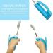 Senior Helper Dishes - Essential Food Protection Accessories for Parkinson s & Disabled Individuals - Daily Assistance for Plates Spoons & Forks - Buy Online on GoSupps.com