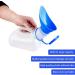 Men's Urinal Bottle - Spill-Proof Funnel for Female Urinal - 34oz Portable Travel Pee Bottle - Road Trip Essentials - Buy Online on GoSupps.com