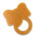 Gr npecht Bio-bite ring made of natural rubber for dental baby massages gums bpa free soft promotes fine motor skills elephant (639-00) brown elephant single