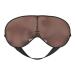 SSIMOO Parisian Coffee Eiffel Tower Print Ultra-Soft Light-Blocking Eye Mask for Optimal Comfort and Restful Sleep Black