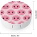 Cute Pig Nose Round Case For Contact Lens Kit Storage Box with Mirror Printed - Buy Online on GoSupps.com