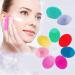 10 pcs Facial Cleansing Brush Soft Silicone Face Scrubber Facial Exfoliation Scrub for Massage Pore Cleansing Blackhead Removing Deep Scrubbing for All Kinds of Skins