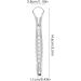Samuliy Metal Tongue Scraper Set - 2 Pieces for Adults & Children | Stainless Steel Tongue Cleaner for Fresh Breath & Oral Hygiene - Buy Online on GoSupps.com