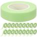 Beaupretty 20 Rolls Lash Grafting Tape Lash Extension Supplies Eyelash Fabric Tape Lash Lift Tape Make up Tape for Eyes Eyeshadow Tape Green Lash Tape Breathable Non-woven Fabric Extend