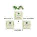 Neem Tulsi Handmade Natural Soap - Moisturizing Bar for Men & Women | 3-Pack | Eco-Friendly Organic Skincare - Buy Online on GoSupps.com