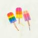 Milisten Popsicle Bath Sponge 3Pcs - Cute Ice Cream Kids Body Loofah Scrubber - Buy Online on GoSupps.com