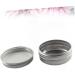 FRCOLOR Cosmetic Jars Travel Containers for Toiletries Travel Glass Butter Cream Oil Pastels Travel Jars for Creams Cream Jars with Lid Tea Pomade Aluminium Tin Travel Can - Buy Online on GoSupps.com