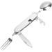 Convenient Tableware Foldable Outdoor Camping Stainless Steel Tableware Combination Set Portable Suitable for All Scenarios - Buy Online on GoSupps.com