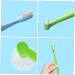 Ipetboom Double-Sided Toothbrush Set - 4 Pieces for Detail Cleaning & Travel | Soft Bristles for Wisdom Teeth & Home Use - Buy Online on GoSupps.com