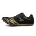 muchflash Men's Women's Track & Field Running Spike Shoes Training Sneakers Lightweight Jumping Athletics Track Shoes with Spikes for Youth, Kids, Boys and Girls 9 Women/7.5 Men Black-golden
