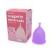 UPSHELL Soft Menstrual Cup - Reusable and Washable - The Menstrual Cup is Comfortable and Safe (Small Purple)
