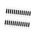 DOITOOL Makeup Eyeshadow 100pcs Sponge Eye Shadow Applicator Stick Women Eyeshadow Brush Makeup Brush Miss Face Makeup Tools