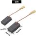 Buy Brush Motor Carbon Brushes 5x10x16mm - Automatic Stop Fits Metabo W8-125 W7-115 & More - 2 Pairs - International Shipping Available - Buy Online on GoSupps.com