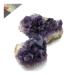 Natural Crystal Rough Crystal Natural Ore Irregular Amethyst Cluster Brazilian Crystal Rough Gemstone Home Decoration Stone Fish Tank 1pcs