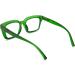 Amorays Oversized Square Vintage Reading Glasses +3.00 - Anti-Blue Light Spring Zipper Frame for Men & Women - Stylish Presbyopia Readers - Buy Online on GoSupps.com