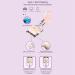 Clyictz USB Charging Model Electric Eyelash Curler Fast Heating Portable Eye Lash Perm Lasting Curling Thermal Eyelash Clip B Pink - Buy Online on GoSupps.com