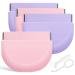 JECOMPRIS 4-part Retainer case made of silicone slim aligner etui with ventilation holes Cute case for retainer prosthesis storage easy to open when traveling