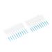 200 pieces of interdental brush interdental brush with soft silicone head portable dental floss toothpick brush with case for oral care (tyciong2pdgr43fmy-12)
