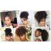 Drawstring Puff Afro Kinky Curly Ponytail - Synthetic Clip-In Hair Extensions for African American Styles - Buy Online on GoSupps.com