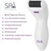 Spa Sciences Viva Professional Electronic Foot Smoothing Pedi Tool - Rechargeable, Powerful Callus Remover for Hard, Dry Skin - Includes 2 Treatment Heads - Buy Online on GoSupps.com