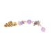 Purple Hair Dreadlocks Pendant Set - 5pcs Alloy Spring Hair Accessories for Unique Styles | International Shipping Available - Buy Online on GoSupps.com