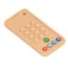 Funny Phone Bite Ring Cubes - Soft Silicone Sensory Toy for Baby Motor Skills & Color Detection - Bright Yellow - Buy Online on GoSupps.com