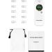 Keto Breathalyzer Ketone Meter - Digital Ketosis Test | 10 Mouthpieces | Family Use (White) - Buy Online on GoSupps.com