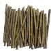 Indian Ayurvedic Natural Organic Neem Datun Toothbrush Nim Tree Twigs Chew Sticks for Brushing Teeth Removes Bad Breath Relieve Tooth Ache (Pack of 20)