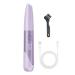Heat Lash Curler | Rechargeable Eyelash Curling Tool | Cordless Heat Lash Curler Brush Lashes Heating Wand Portable Eyelash Curler Suitable for Thick and Thin Eyelashes Purple
