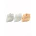 ALINZO Gel Toe Separator - Silicone Bunion Corrector for Women Yoga Toe Straightener Foot Stretcher Big Toe spacers Toe spreaders Hallux Valgus Correction (Transparent)