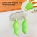 domoi Beans Bottle Cleaner Bottle Cleaning Sponge Beans-Shaped Bottle Cleaning Sponge Reusable Bottle Cleaning Sponge Green - Buy Online on GoSupps.com