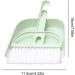 Shakven Cleaning Brush and Dustpan Combo - Hand Dustpan and Brush Set Portable Hand Cleaning Dustpan and Brush Set for Keyboard Countertop Green - Buy Online on GoSupps.com