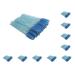 10 set of 50 Pieces Eyelash Brush Valentine's Day Sweet Bristle Applicator Eyebrow Tweezer Easily Grip Remover Brow Brushes Crystal Rod/Blue 10 set of (Crystal Rod/Blue)