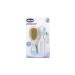 Chicco Blue Comb and Brush Set - Gentle Grooming for Babies | 400g | International Shipping Available - Buy Online on GoSupps.com