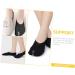 FOMIYES Men's Invisible Boat Socks Separator with Hallux Valgus Protector - Black, 1 Pair - Buy Online on GoSupps.com