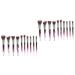 FRCOLOR 20 Pcs Makeup Brush Cosmetics Brush Powder Brush Major Diamond Shank 17X0.2X0.2cmx2pcs As Shownx2pcs