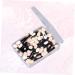 Didiseaon 50 Pcs Disposable Makeup Applicator Double Head Eyeshadow Cosmetic Eye Shadow Stick Size 1 Black - Buy Online on GoSupps.com