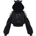 Aniywn Cat Ear Hooded Sweater | Gothic Sweatshirt for Teen Girls | Pullover Hoodie Outwear - Buy Online on GoSupps.com