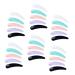 FRCOLOR 300pi ces Spatules Cosm tiques Outils Pour Visage Et Masque Facial De Rose Blanc Noir Bleu